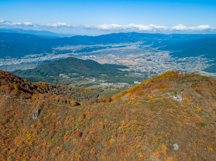 千曲川・高社山